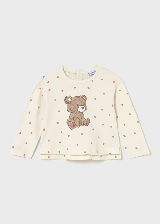 Camiseta m/l estampada