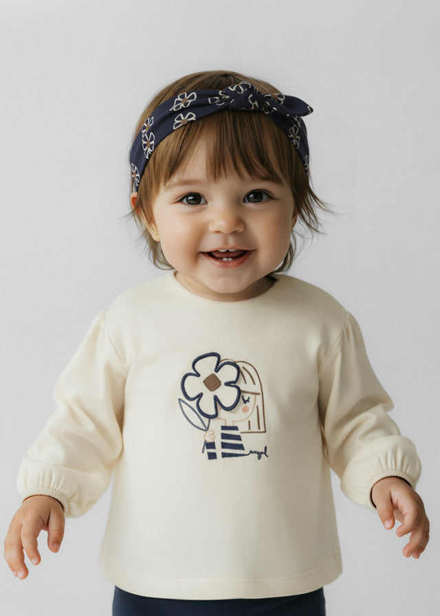 Camiseta m/l con diadema