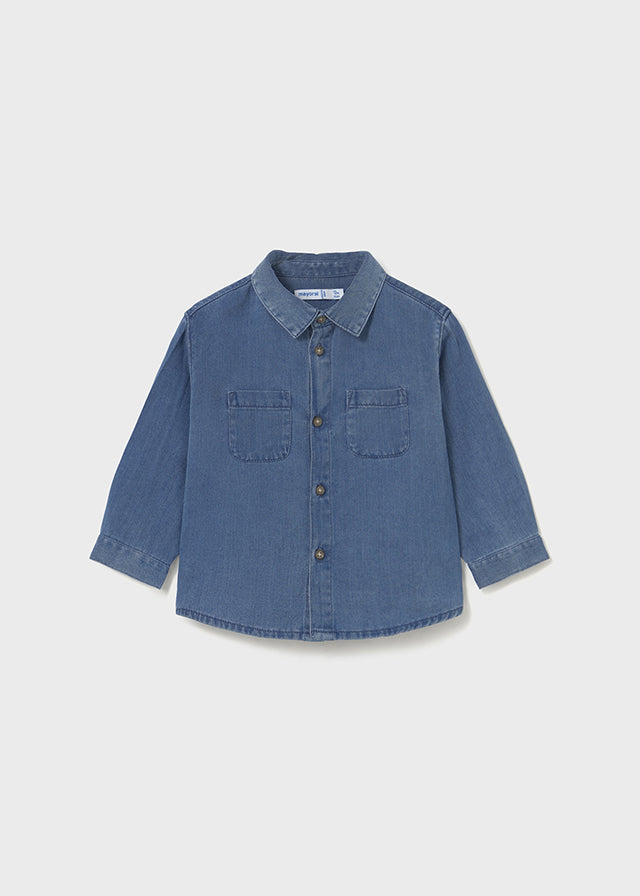 Camisa m/l denim