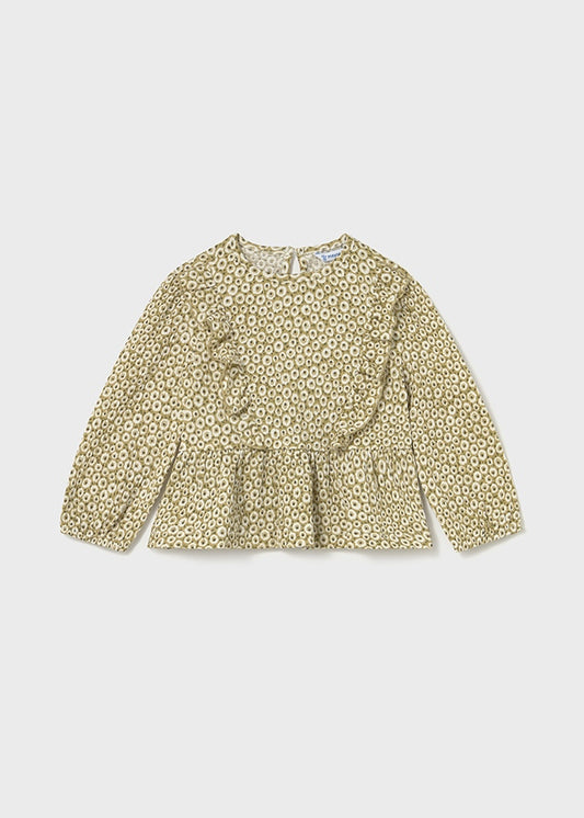 Blusa estampada punto bambula