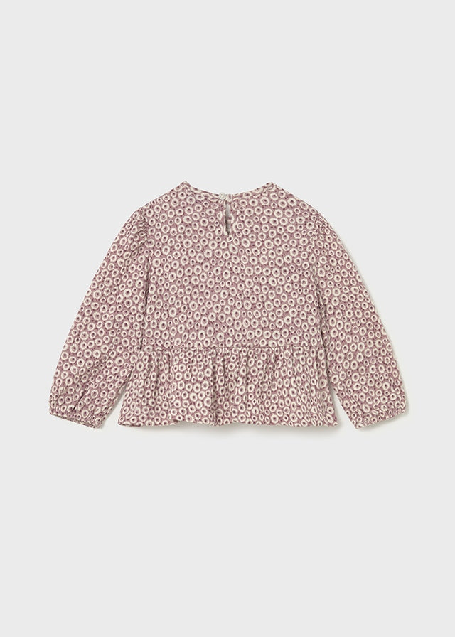 Blusa estampada punto bambula