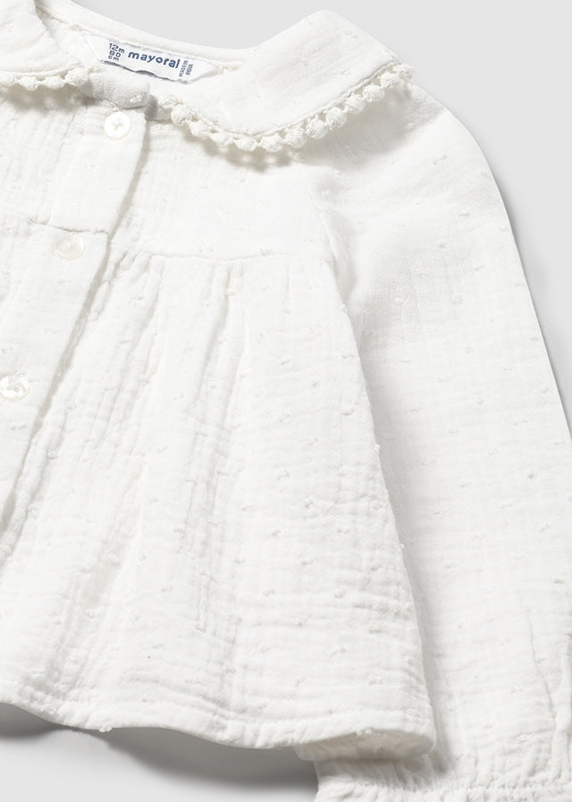 Blusa gasa plumeti
