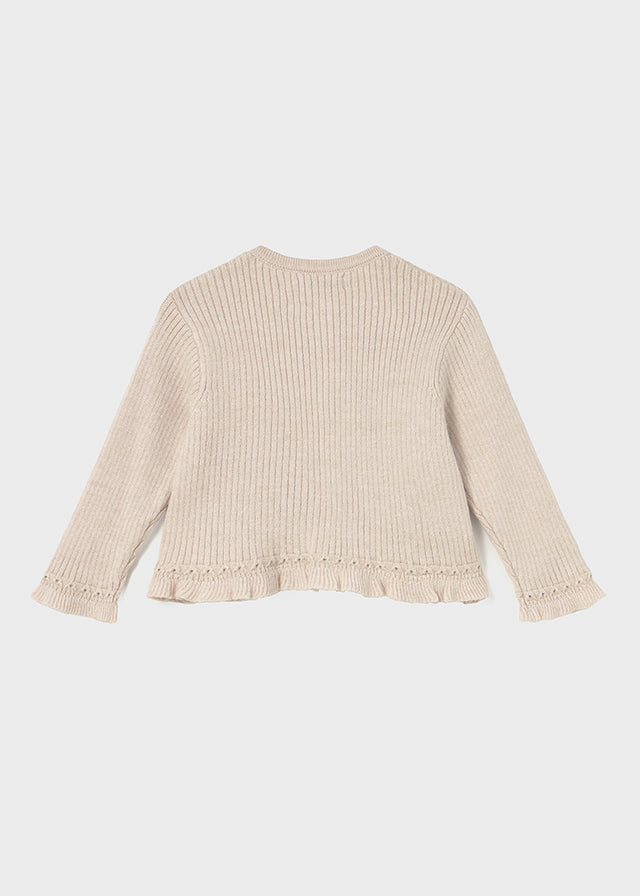 Rebeca tricot larga