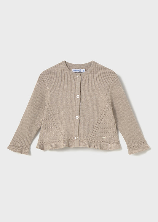 Rebeca tricot larga
