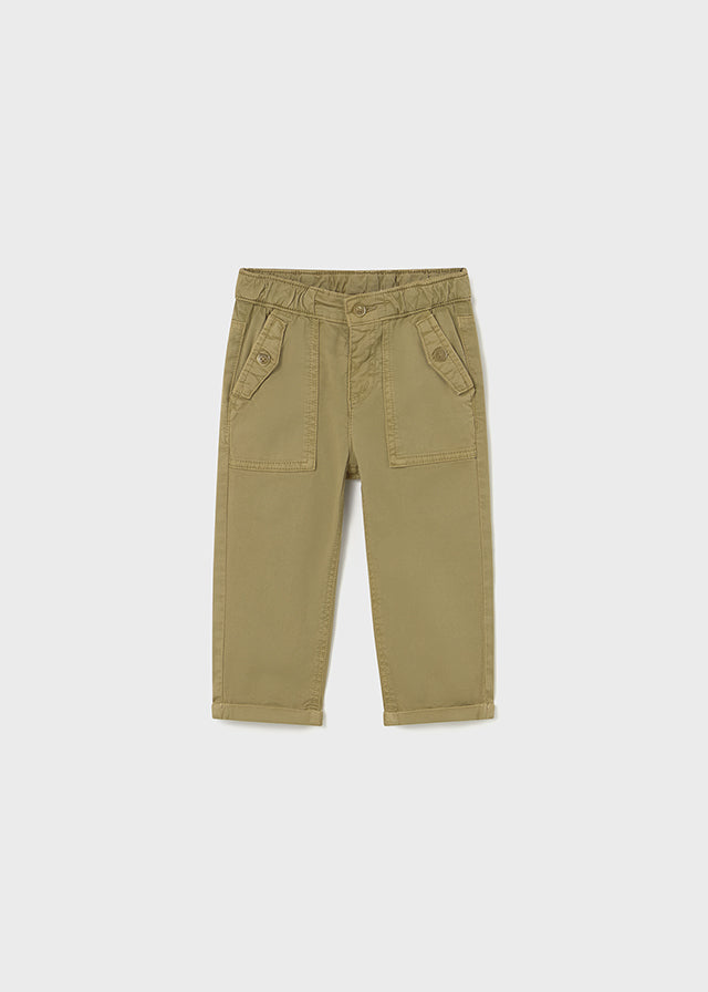 Pantalon sarga bolsillos