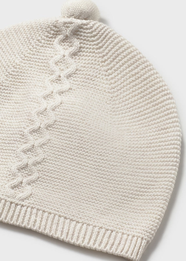 Conj. Polaina y gorro tricot