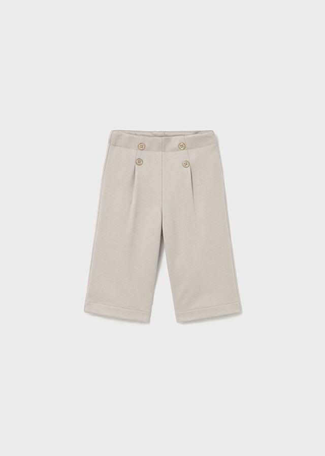 Pantalon largo punto sarga