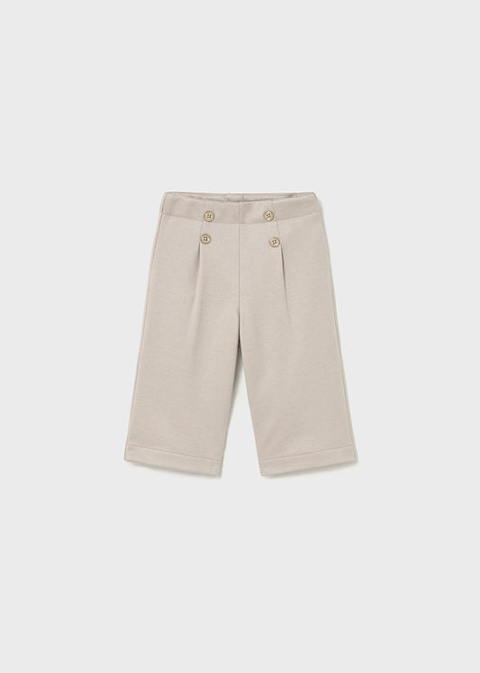 Pantalon largo punto sarga