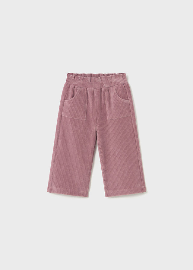 Pantalon largo punto pana