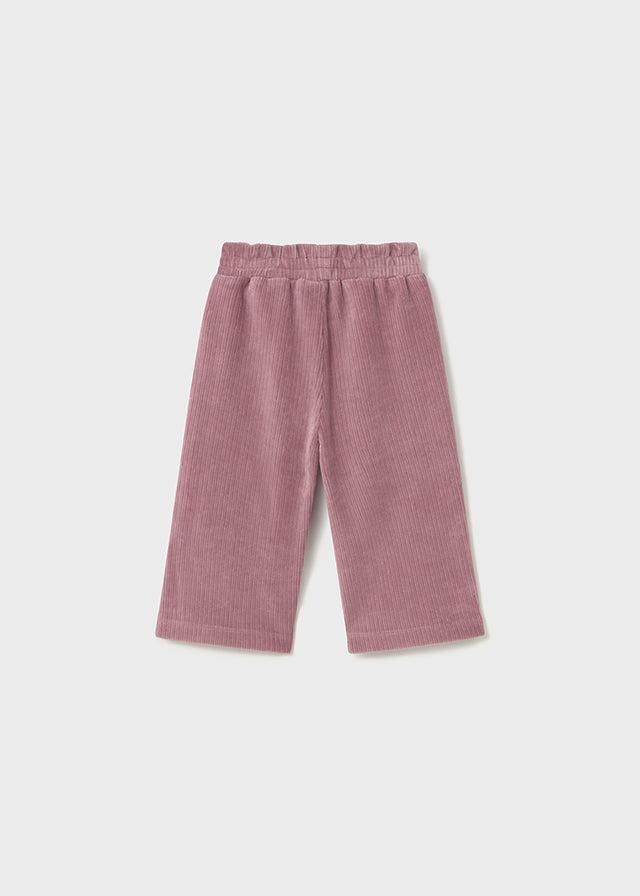 Pantalon largo punto pana