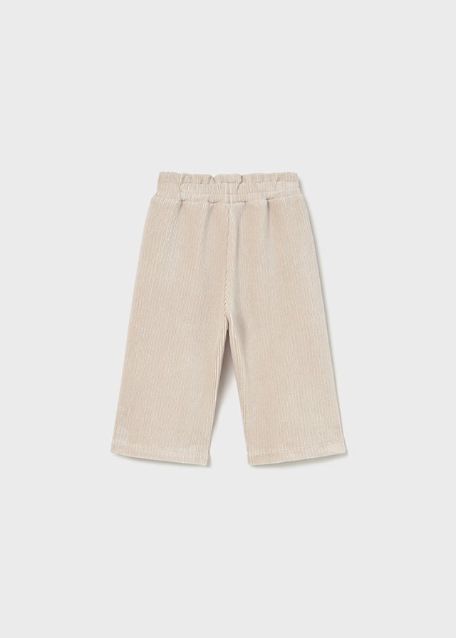 Pantalon largo punto pana