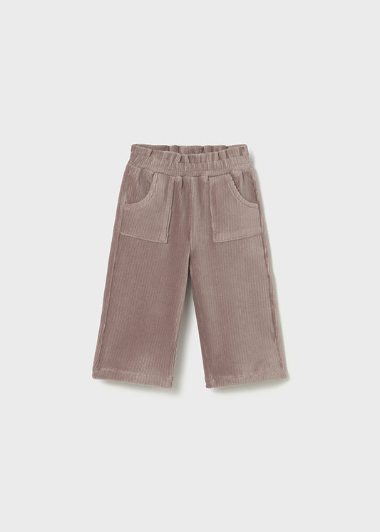 Pantalon largo punto pana