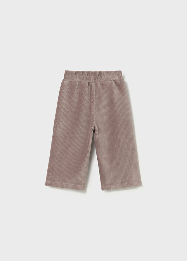 Pantalon largo punto pana