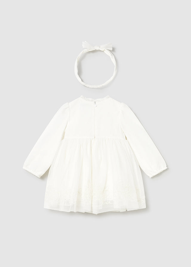 Vestido Ceremonia tul bordado
