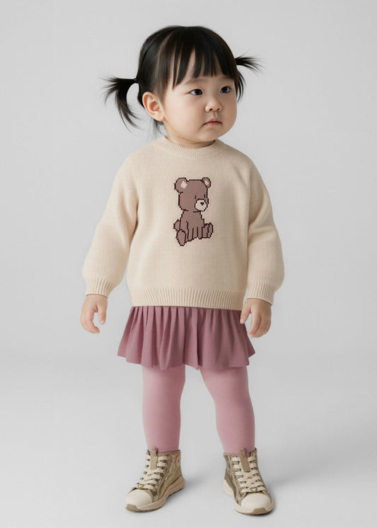 Conj. Falda tricot