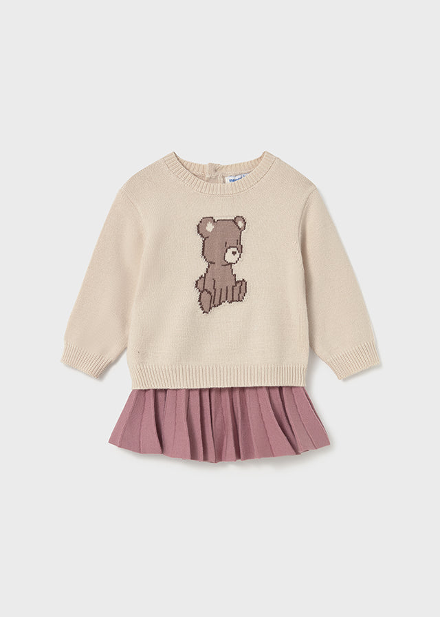 Conj. Falda tricot