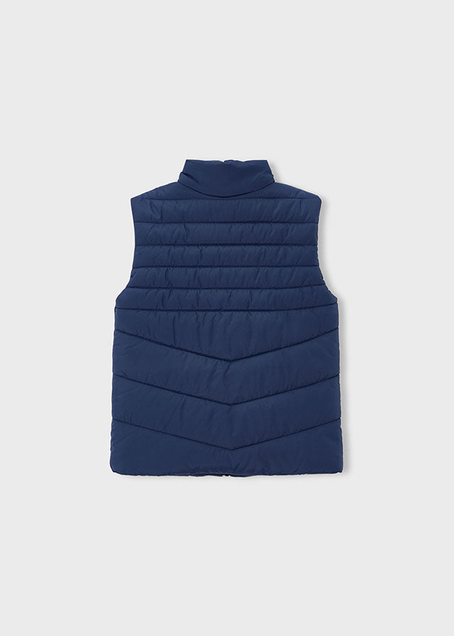 Chaleco acolchado sin capucha