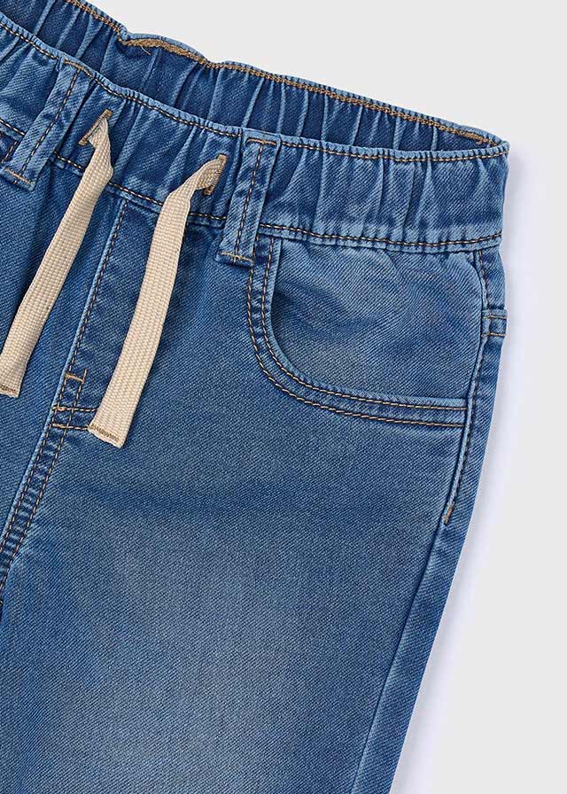 Pantalon soft denim jogger