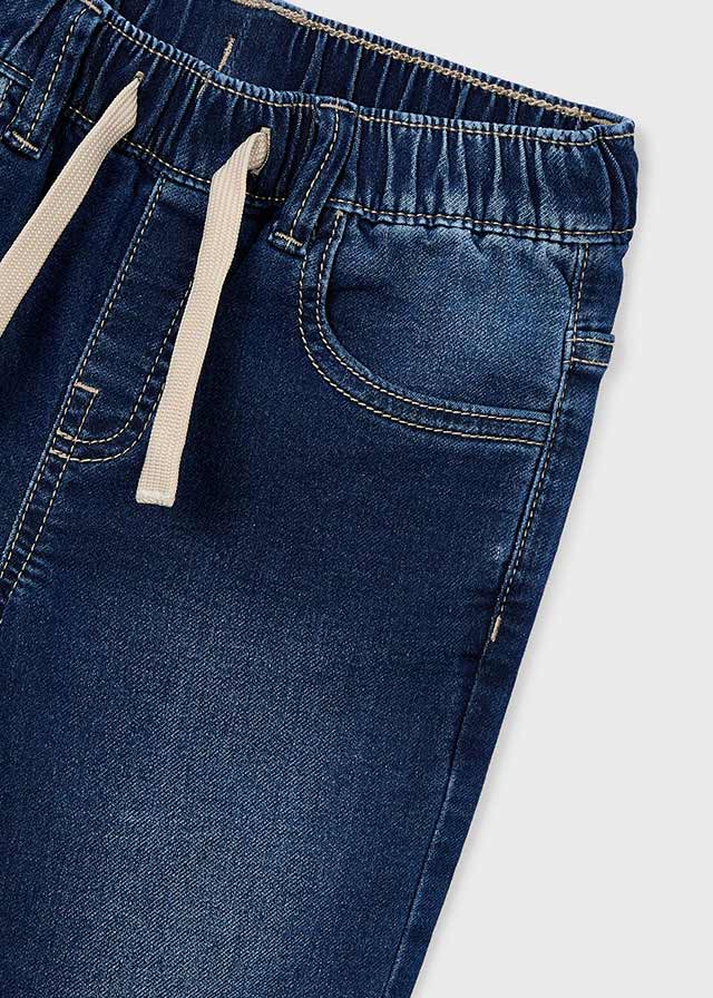 Pantalon soft denim jogger
