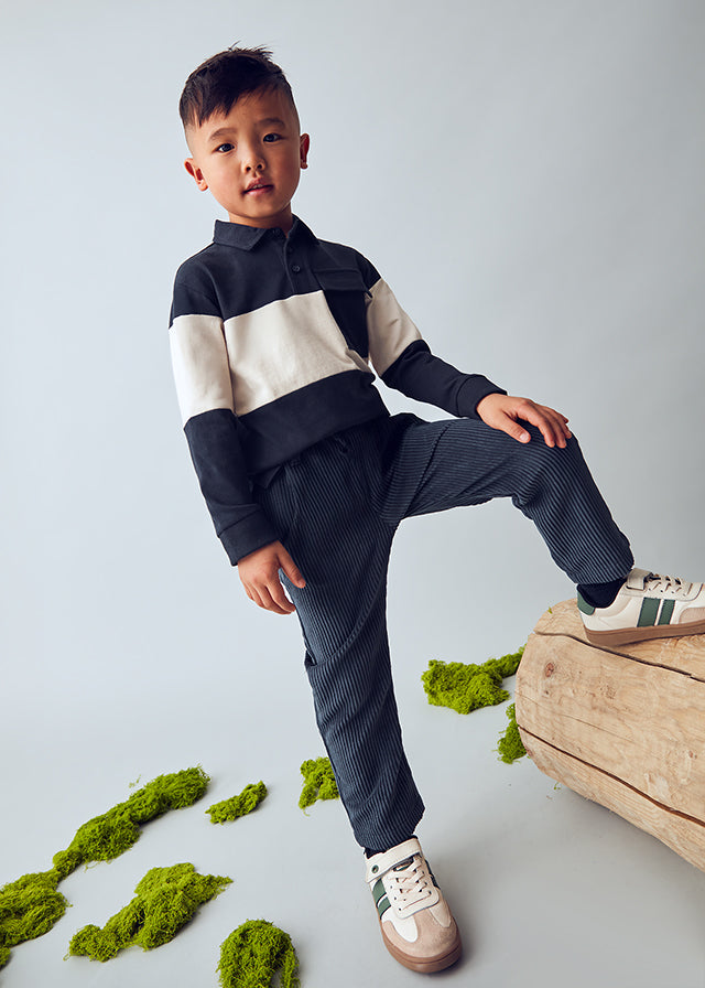 Pantalon jogger pana