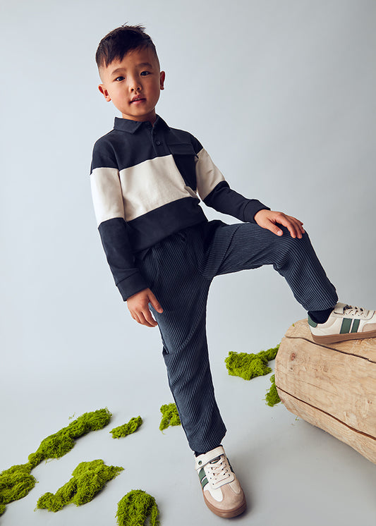 Pantalon jogger pana