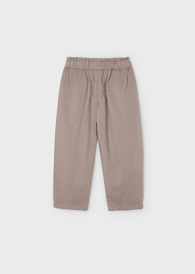 Pantalon fluido paperbag