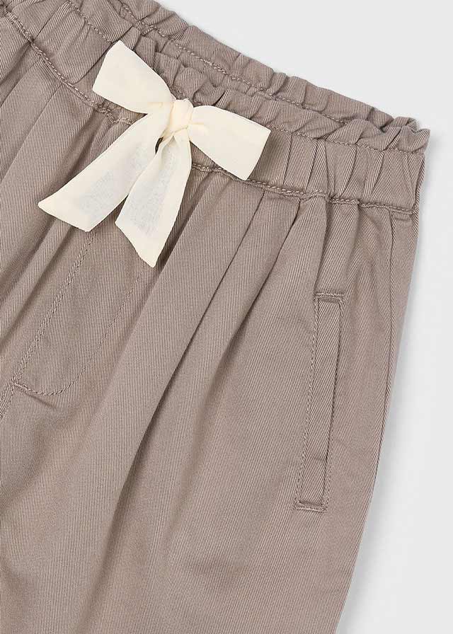 Pantalon fluido paperbag