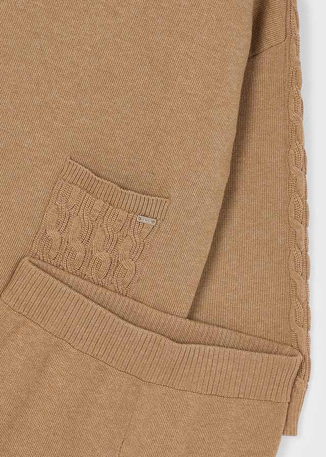 Conj. pantalon largo tricot