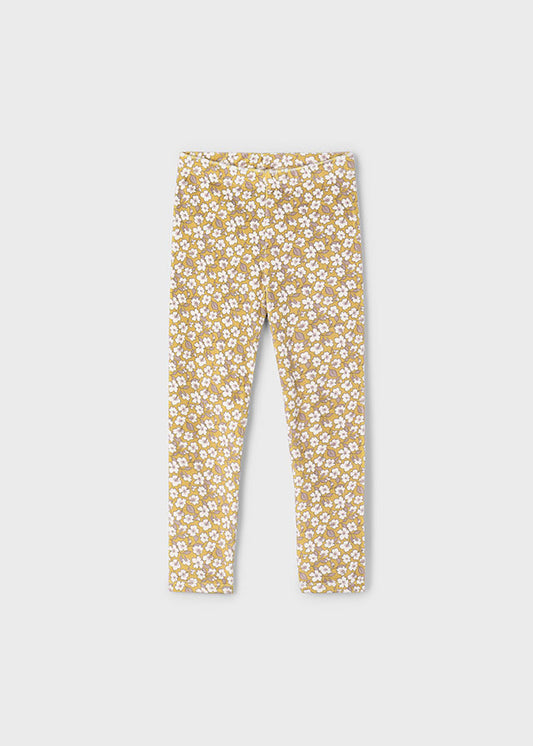 Leggings terciopelo estampado
