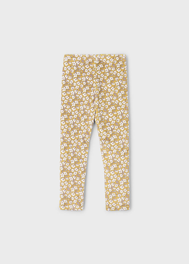 Leggings terciopelo estampado