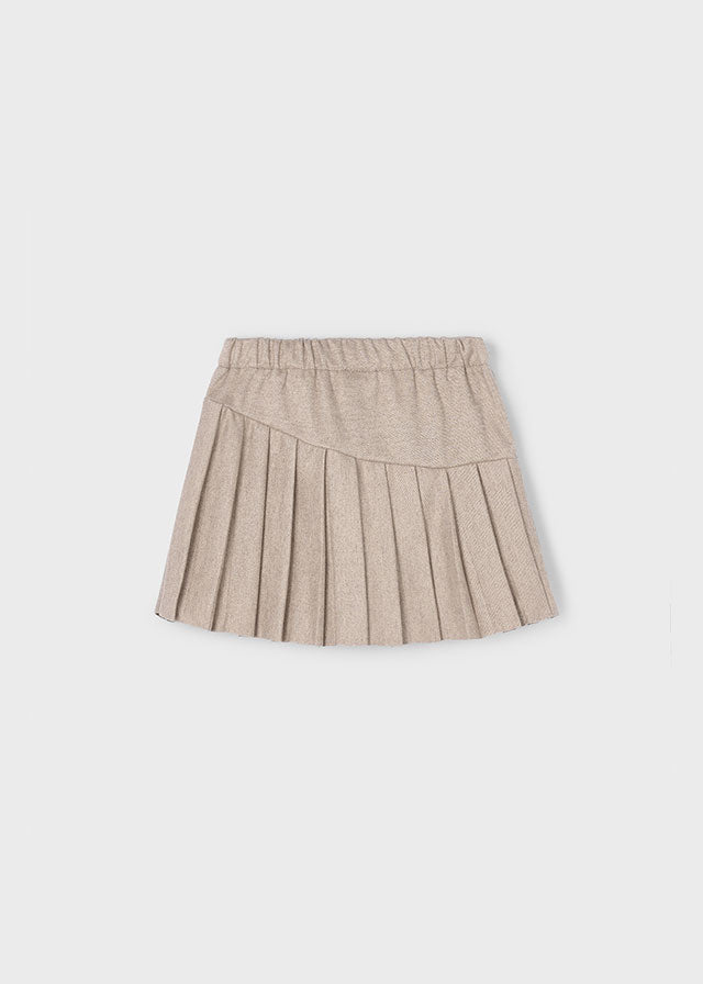 Falda pantalon punto plisada