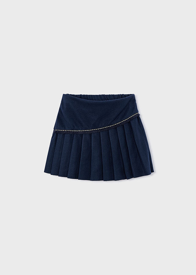 Falda pantalon punto plisada