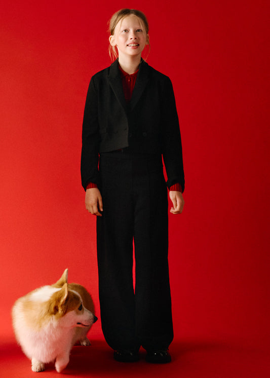 Pantalon largo wide leg