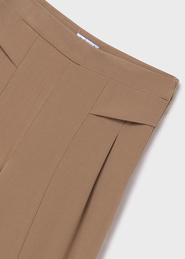 Pantalon largo wide leg