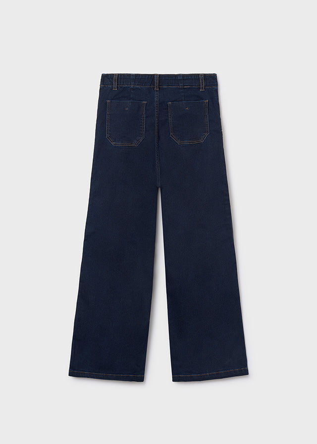 Pantalon largo tejano vestir