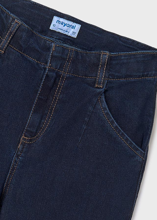 Pantalon largo tejano vestir