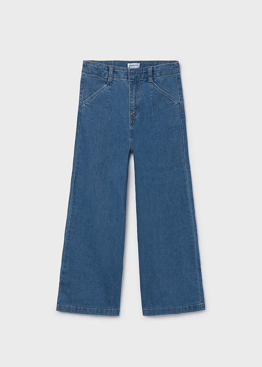 Pantalon largo tejano vestir