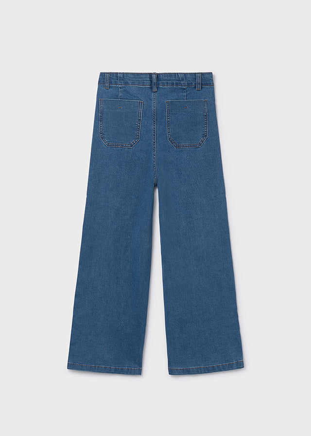 Pantalon largo tejano vestir