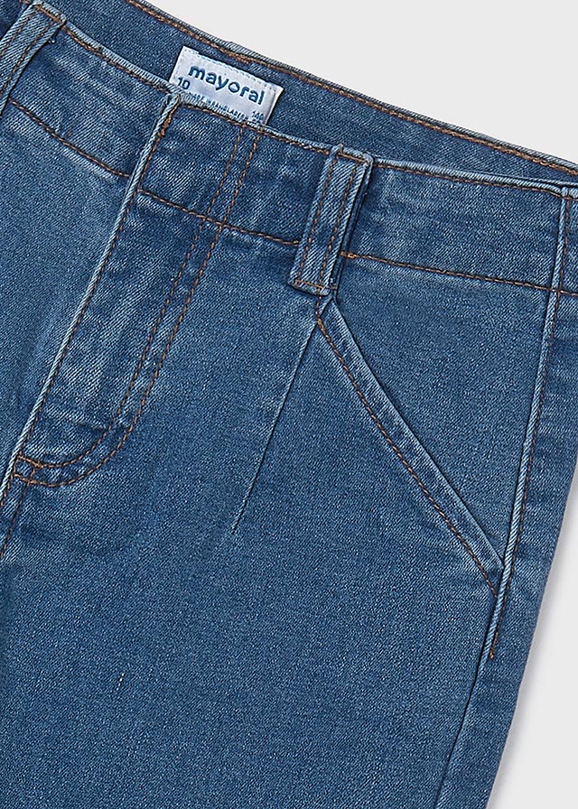 Pantalon largo tejano vestir