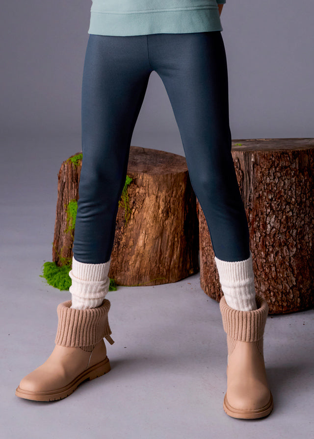 Conj. Leggings pu