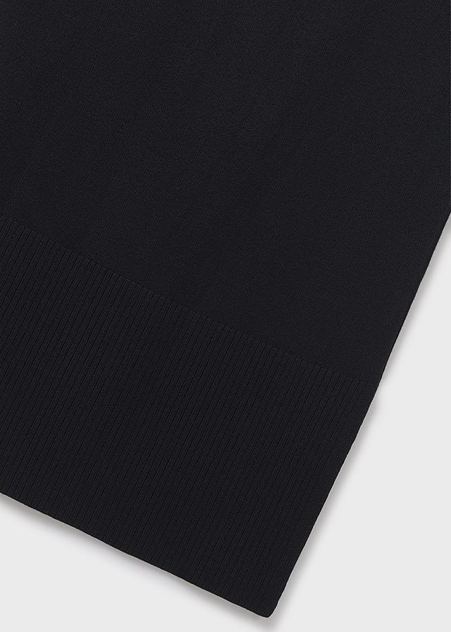 Falda midi tricot
