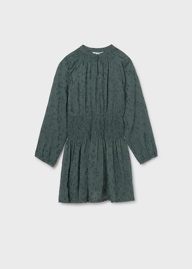 Vestido gasa lurex