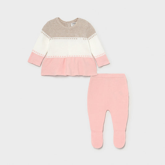 Conj. polaina tricot