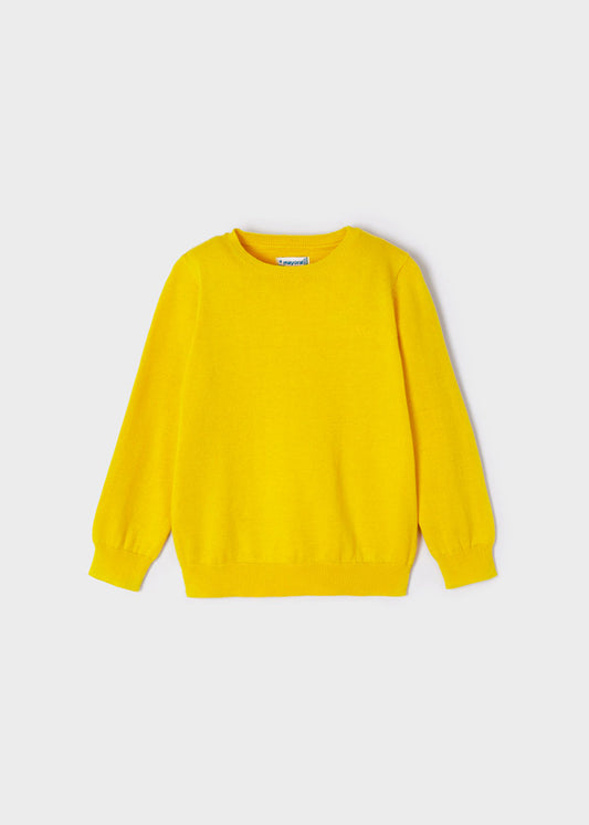 Chompa de hilo amarillo