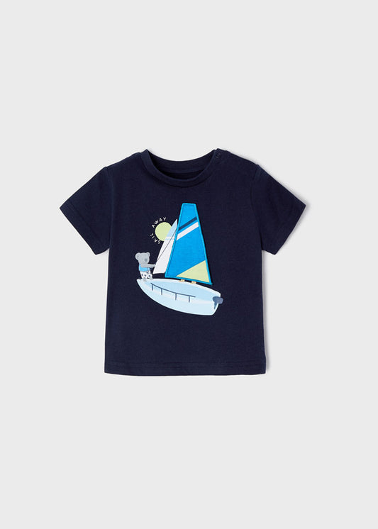 Camiseta mc "play sail away"