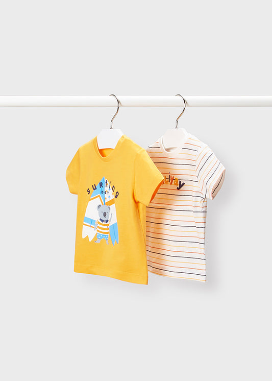Set 2 camisetas m/c rayas