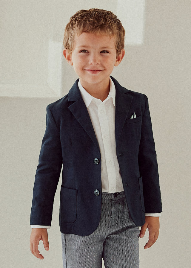 Saco azul marino