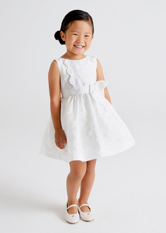Vestido jaqguard topos