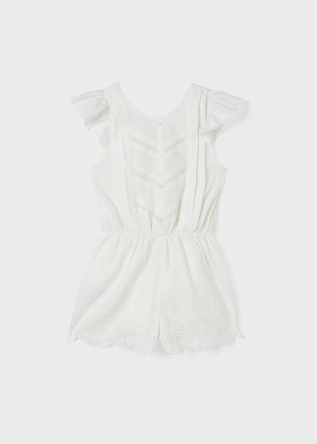Mono voile bordado