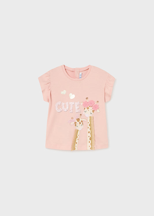 Camiseta m/c jirafas